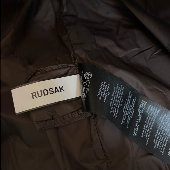 RUDSAK Dark Brown Puffer Jacket. Espresso color - Picture 10 of 10